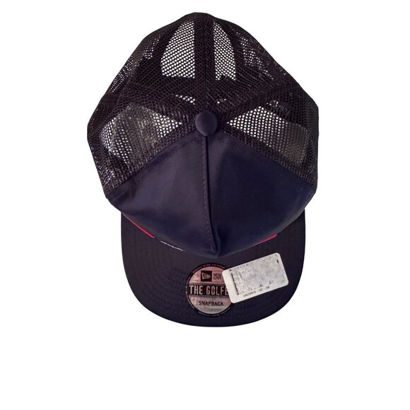 Boston Red Sox Snapback Hat Navy BOS New Era One Size Fits Most NWT Net Back Tru - Picture 5 of 8